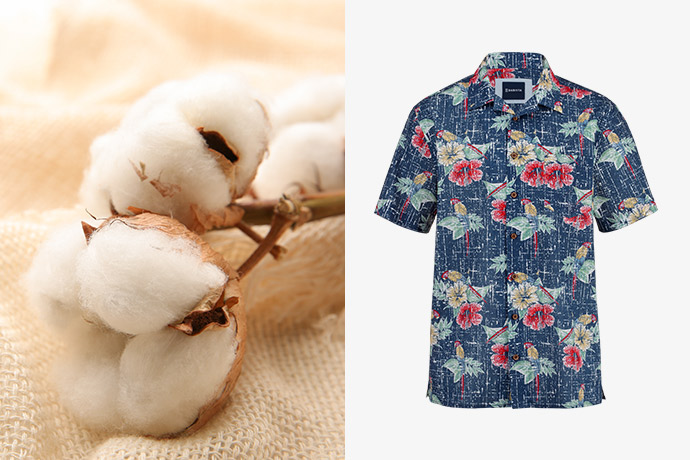 Hemden und Shirts Sommerstoffe Baumwolle