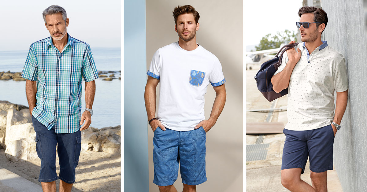 Hosen Männer Bermudas Leinen Baumwolle Jeans Sommer