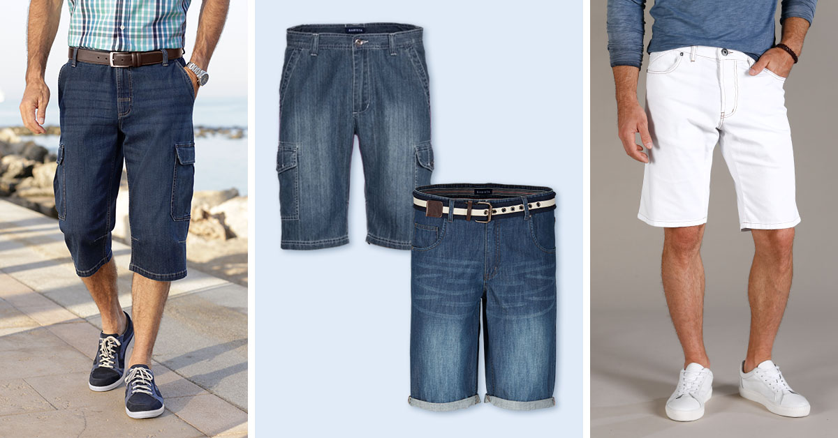 Hosen Bermudas Jeans