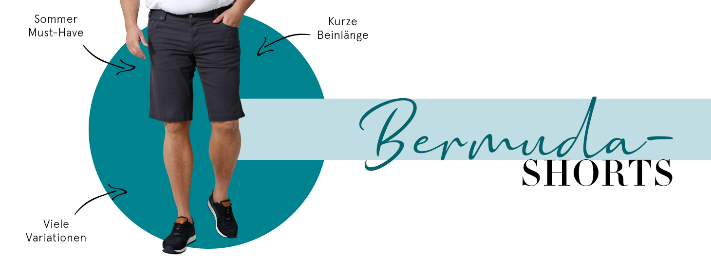 Hosenarten Herren Bermuda Shorts
