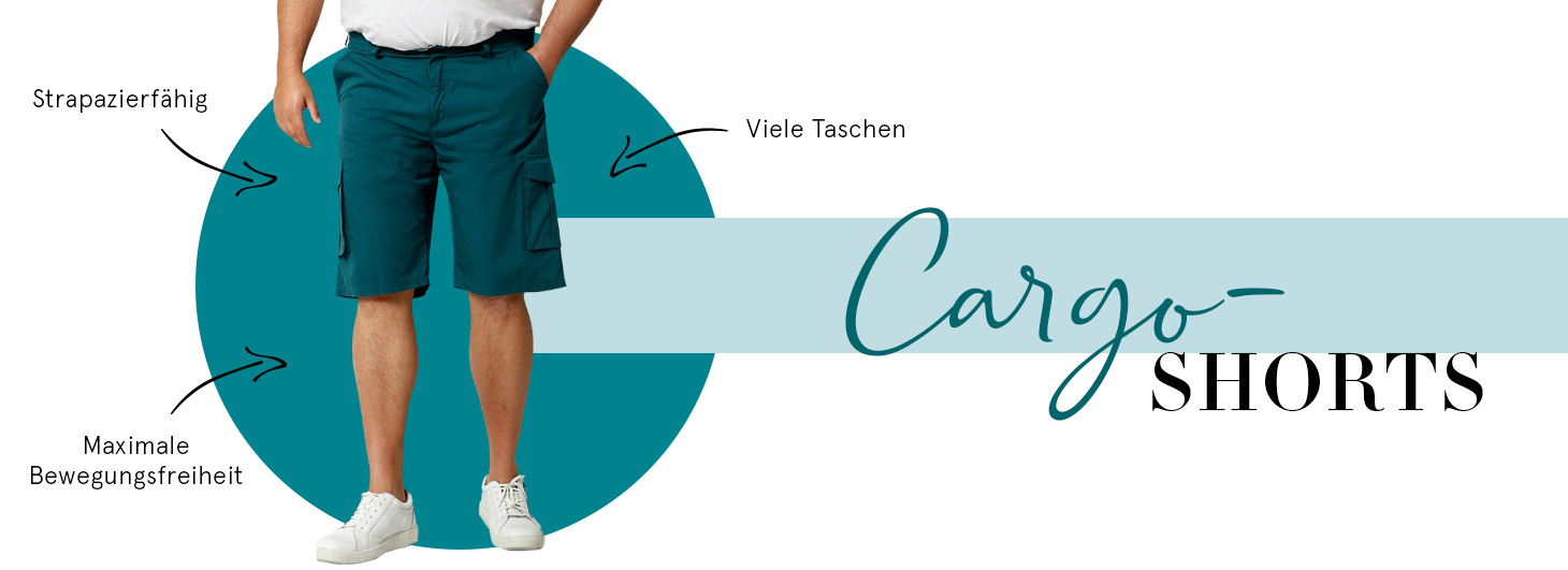 Hosenarten Herren Cargo-Shorts