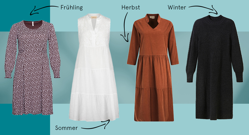 Kleider nach Jahreszeiten
