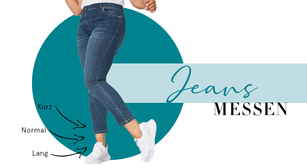 Grössentabelle für Damen Jeans - Grösse bestimmen