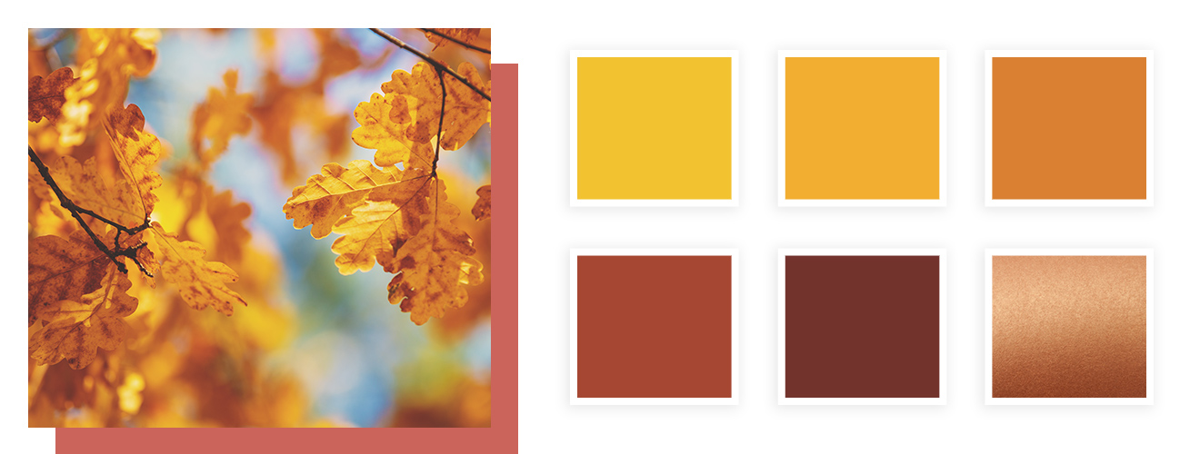 Herbstdeko Ideen Farben